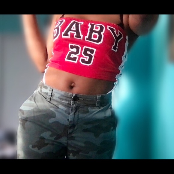 The GAP Camouflage Capri Jeggings!! - Picture 2 of 2